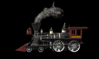 Antique Steam Train
